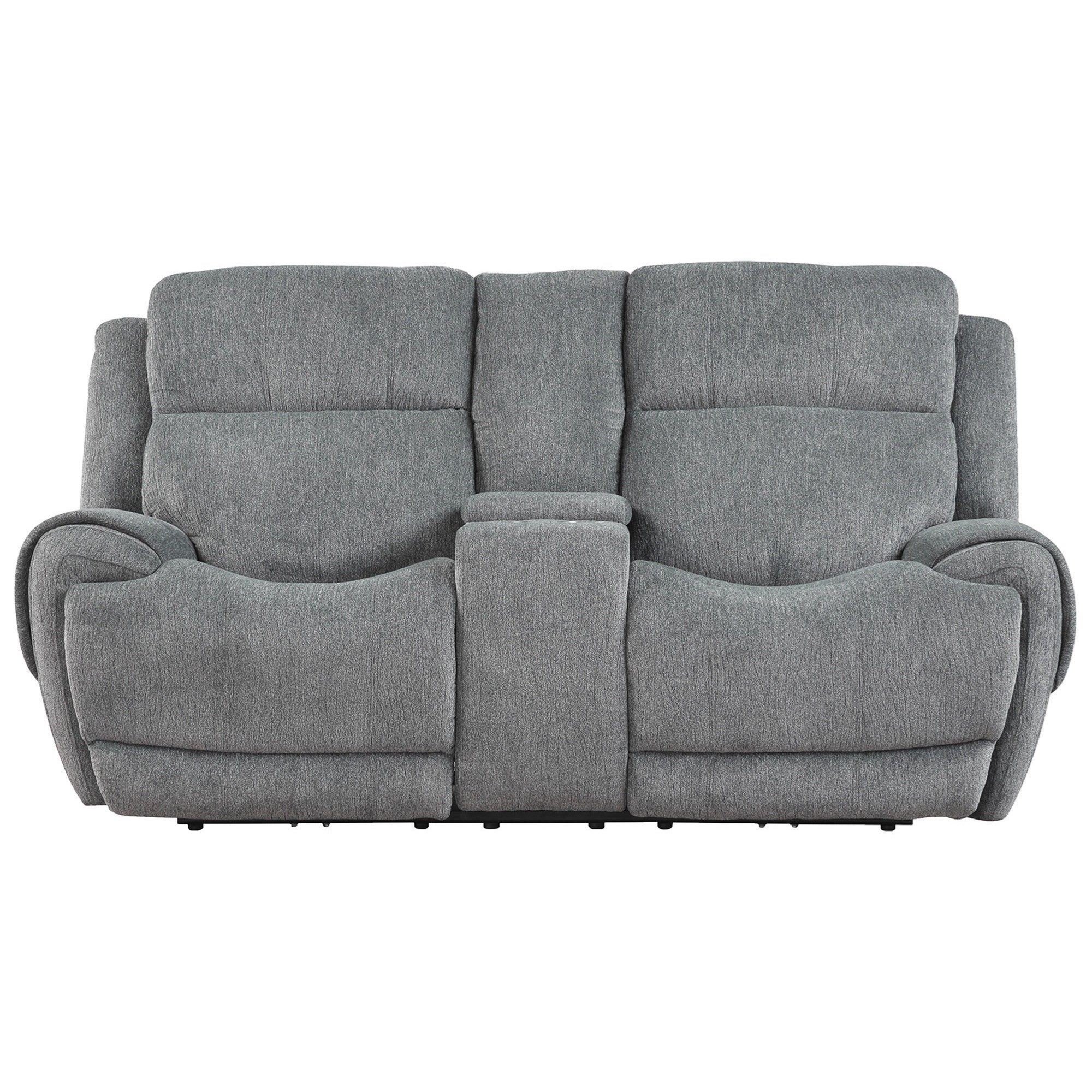 Parker Living Spencer Power Dual Reclining Console Loveseat with Power